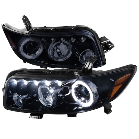 Spec-D Tuning 08-10 Scion Xb Halo LED Projector Smoked 2LHP-XB08G-TM